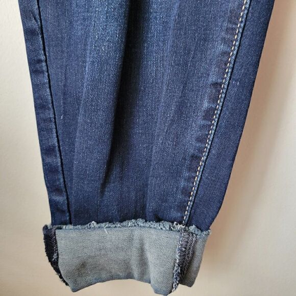 EUC DENIZEN FROM LEVIS HI RISE CUFFED JEGGING CROP SIZE 33 WAIST / 12 - Picture 8 of 16